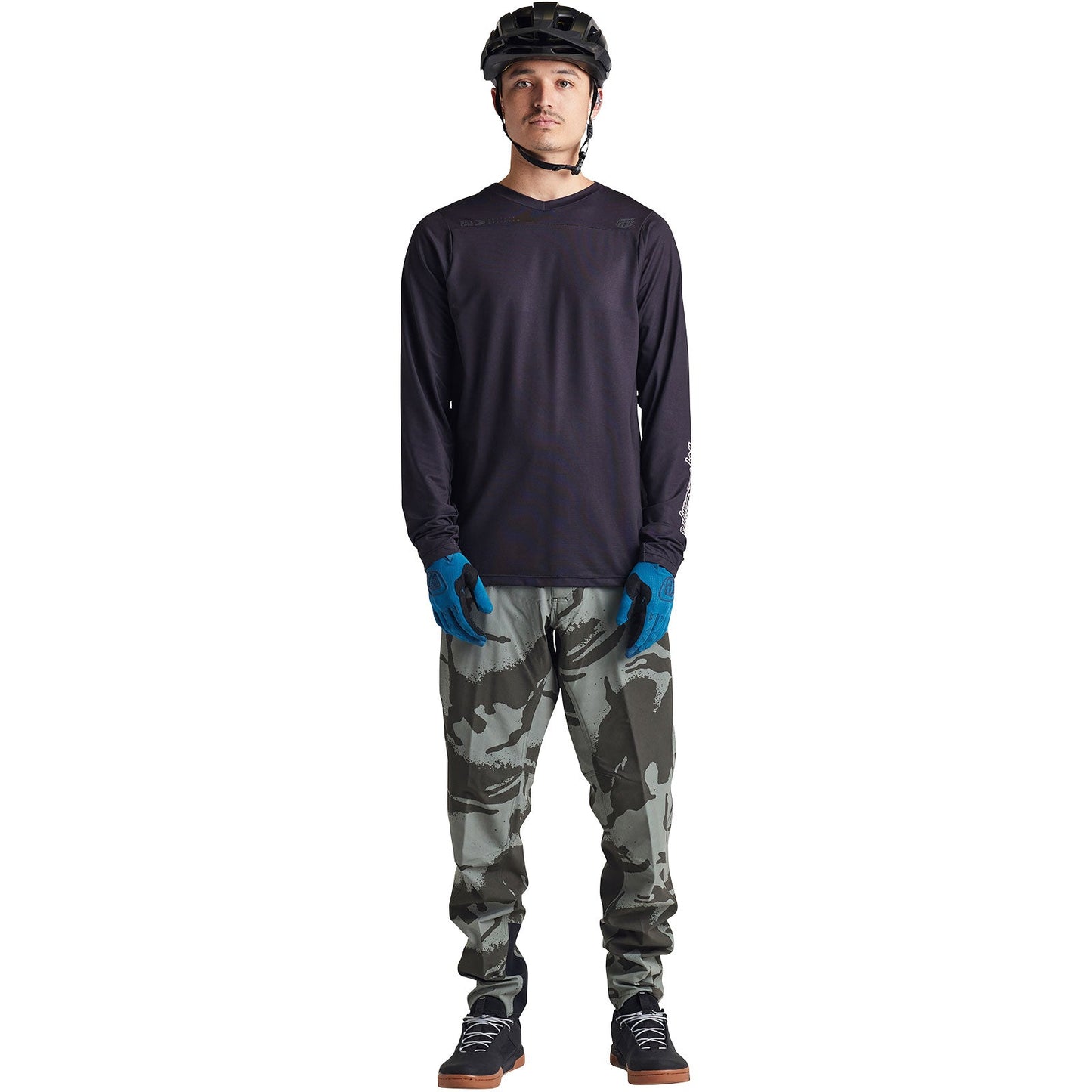 Maillot Skyline LS Mono Noir