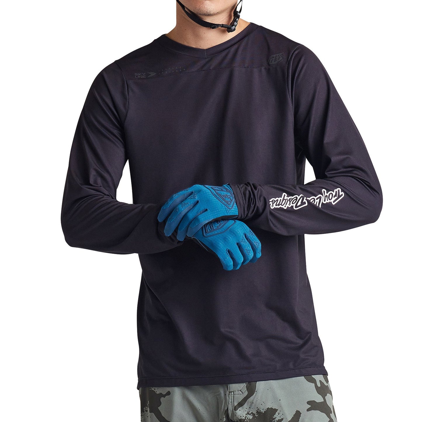 Maillot Skyline LS Mono Noir