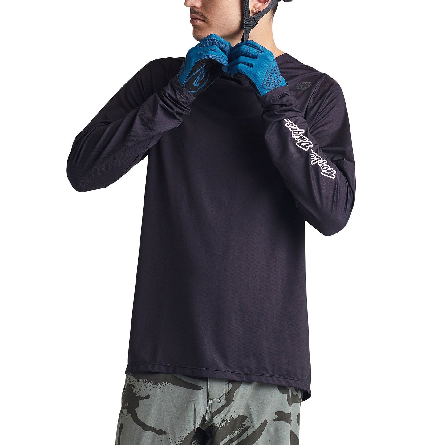 Maillot Skyline LS Mono Noir