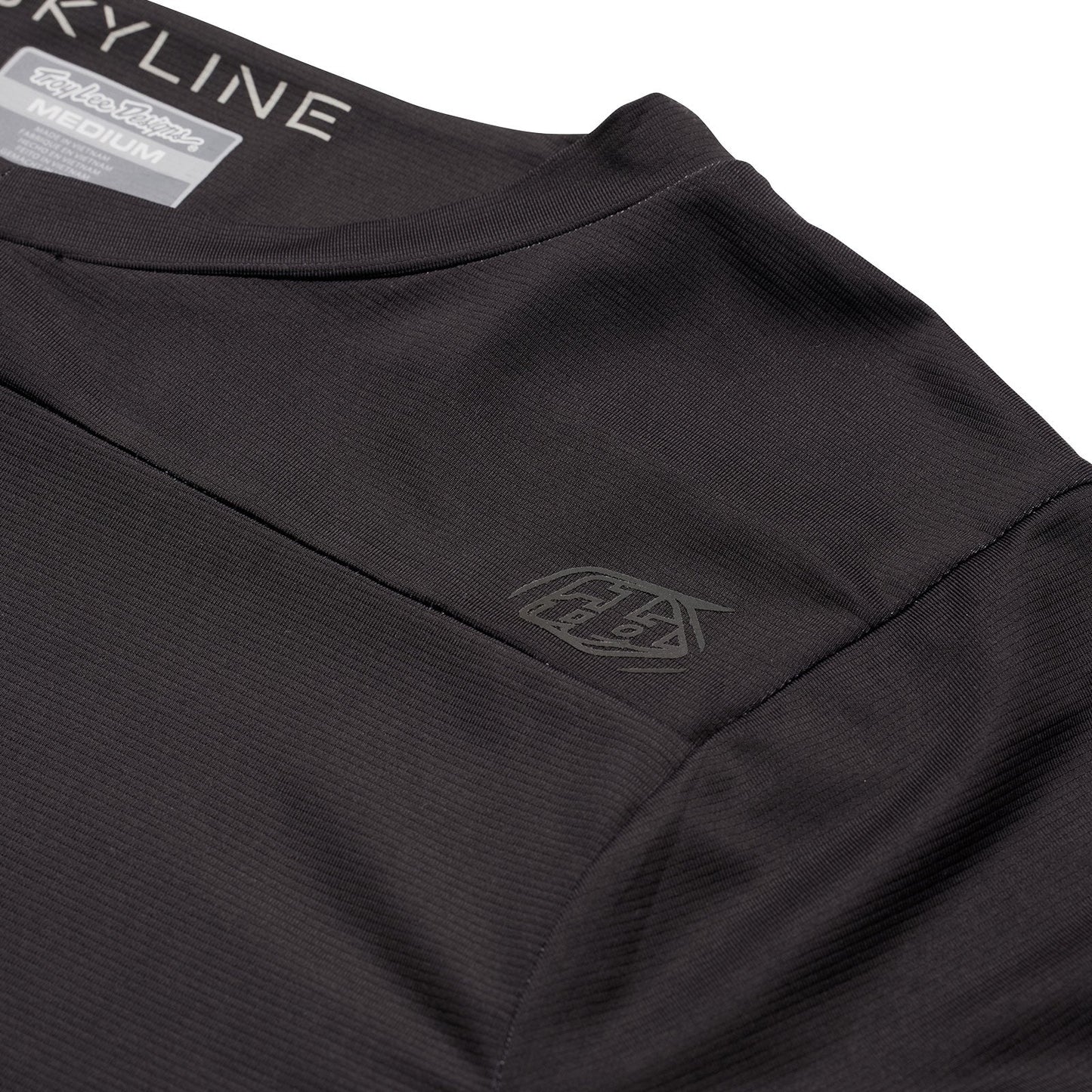 Maillot manches courtes Skyline Mono Noir