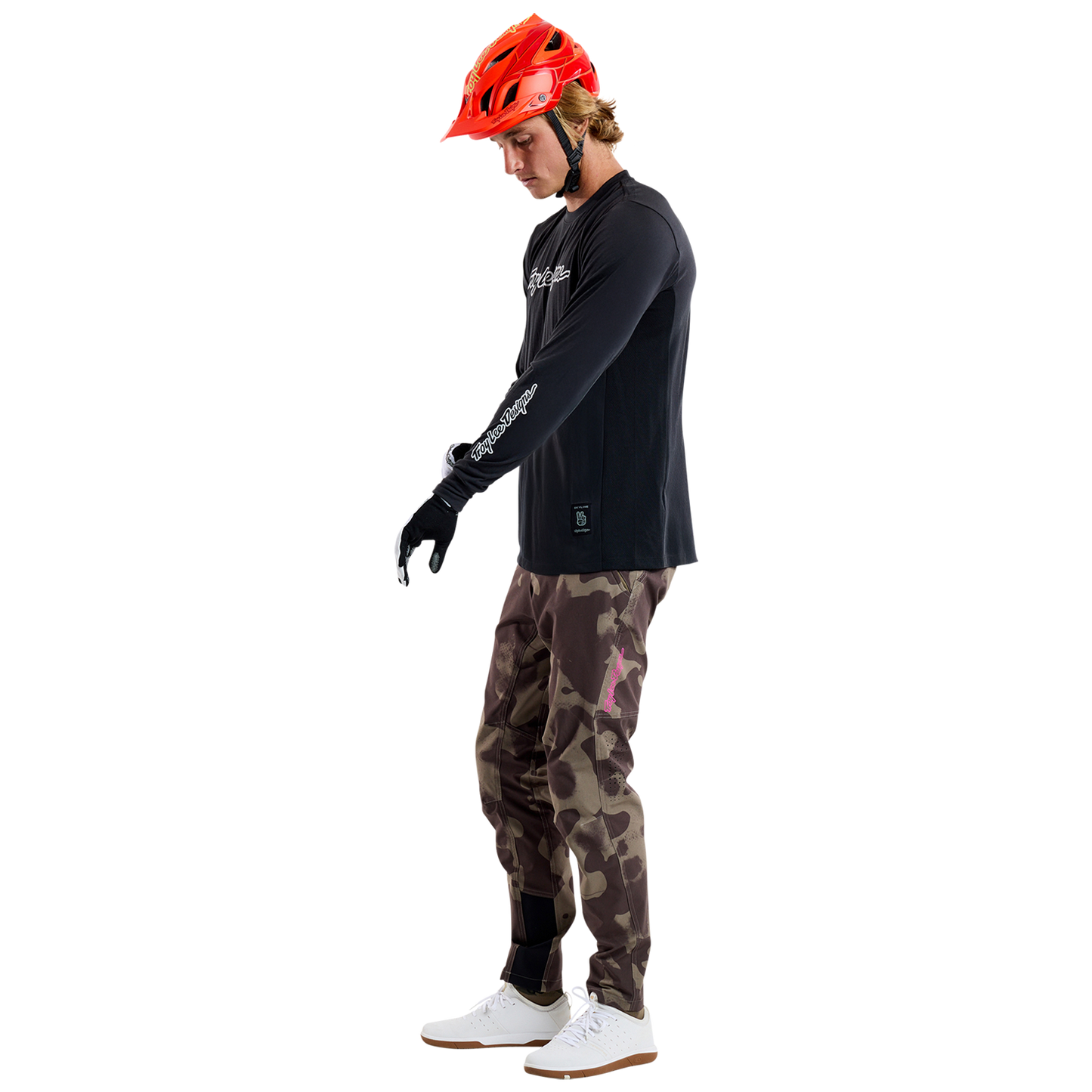 Skyline Long Sleeve Ride Tee Signature Black