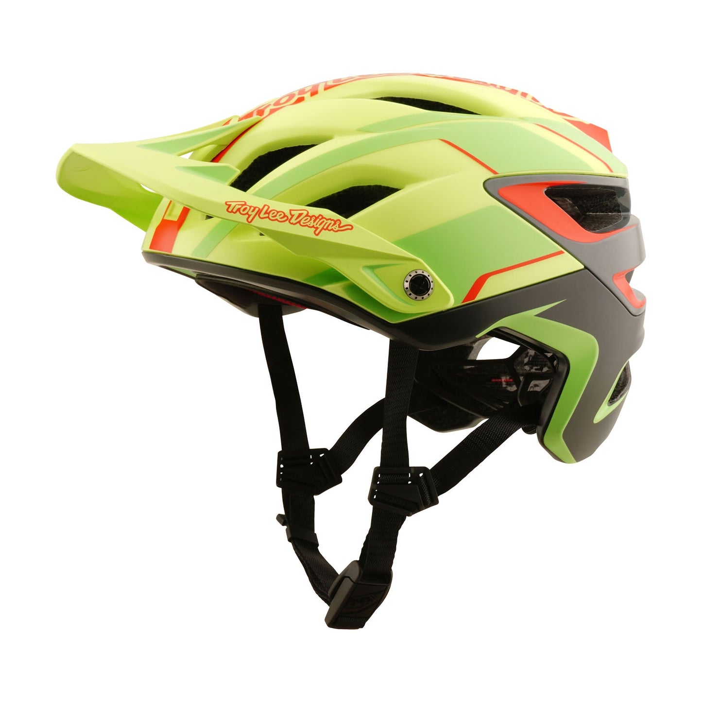 Lignes de casque A3 jaune fluo