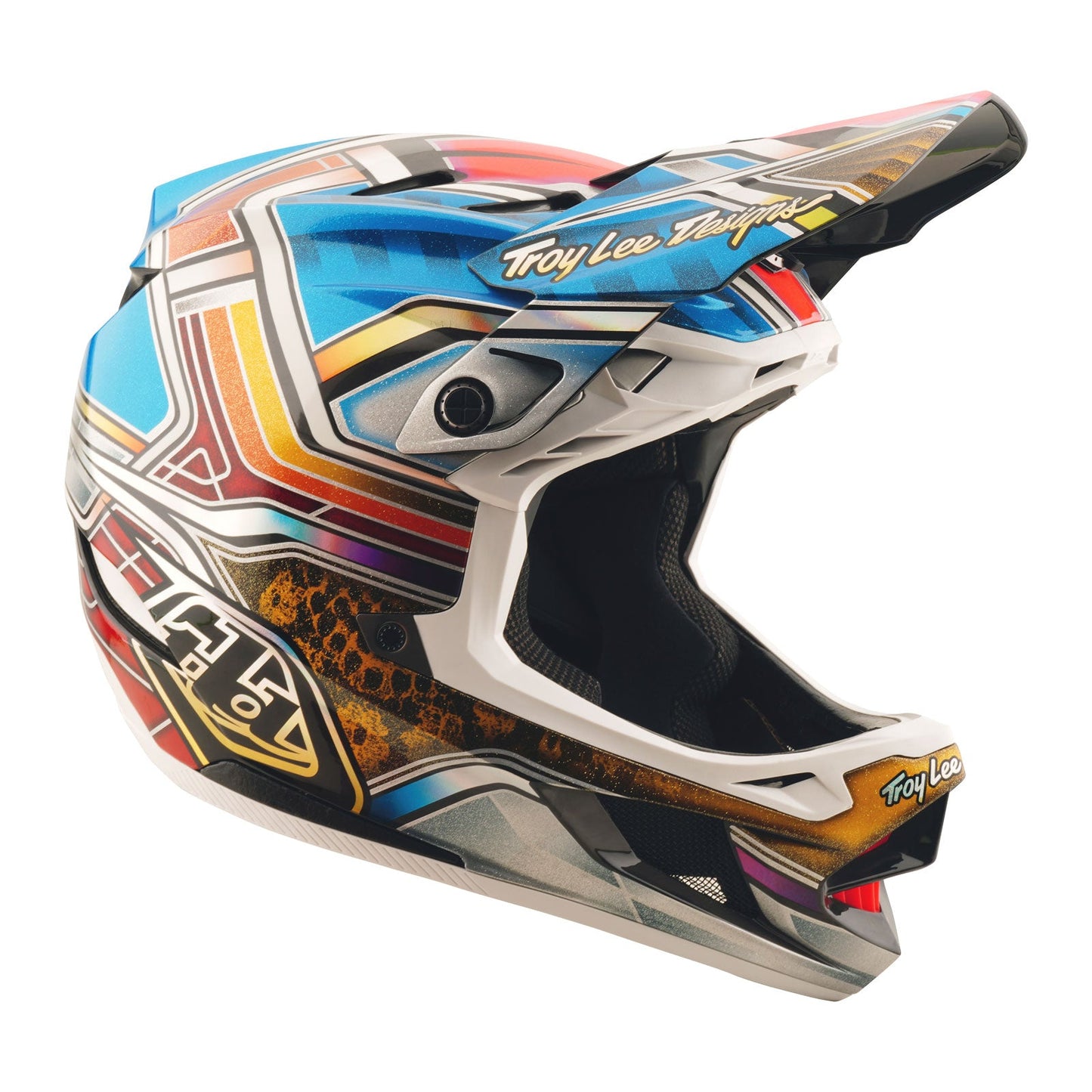 Casque D4 Carbon Lowrider Bleu