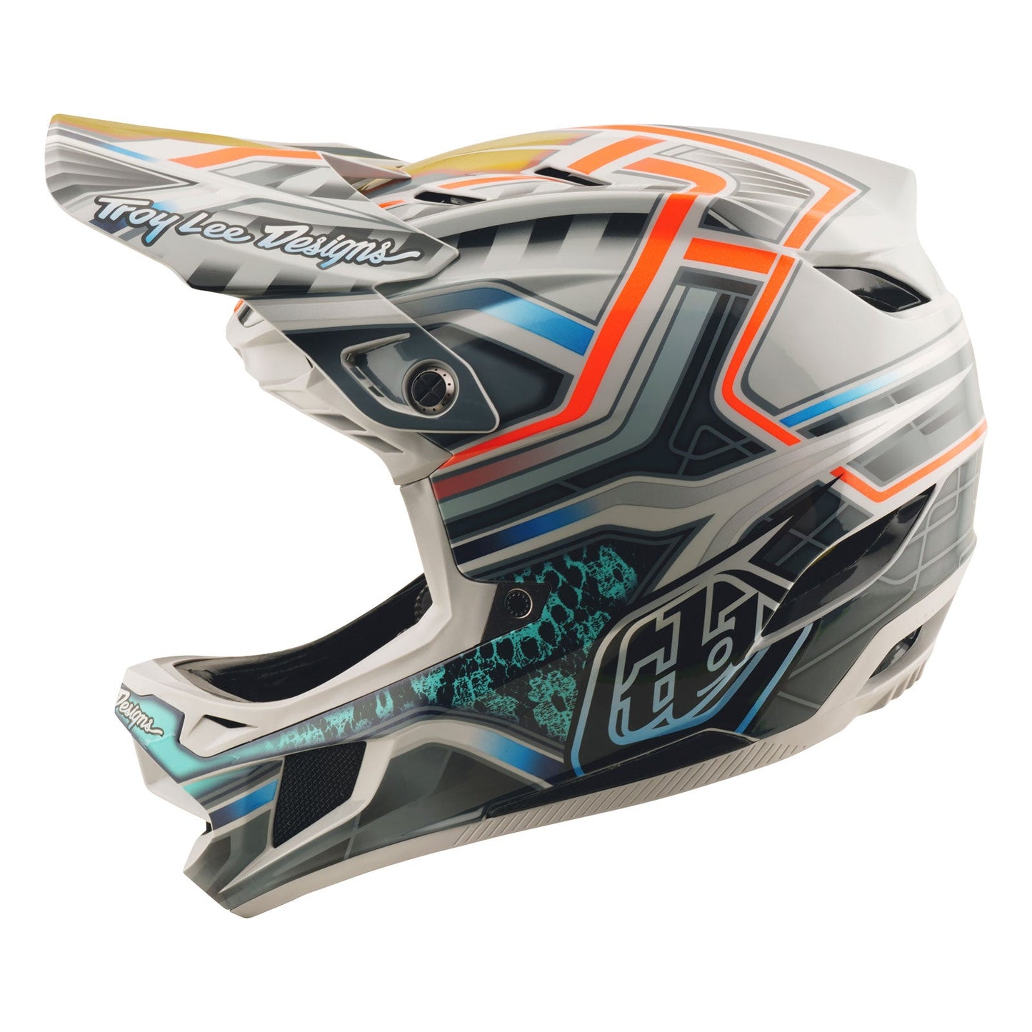Casque composite D4 Lowrider Gris