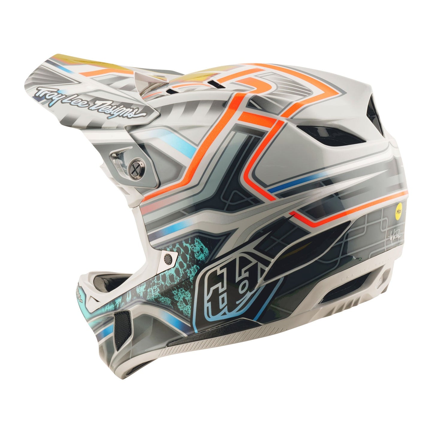 Casque composite D4 Lowrider Gris