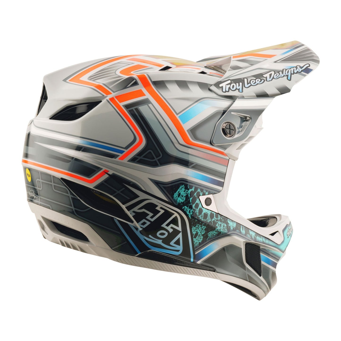 Casque composite D4 Lowrider Gris