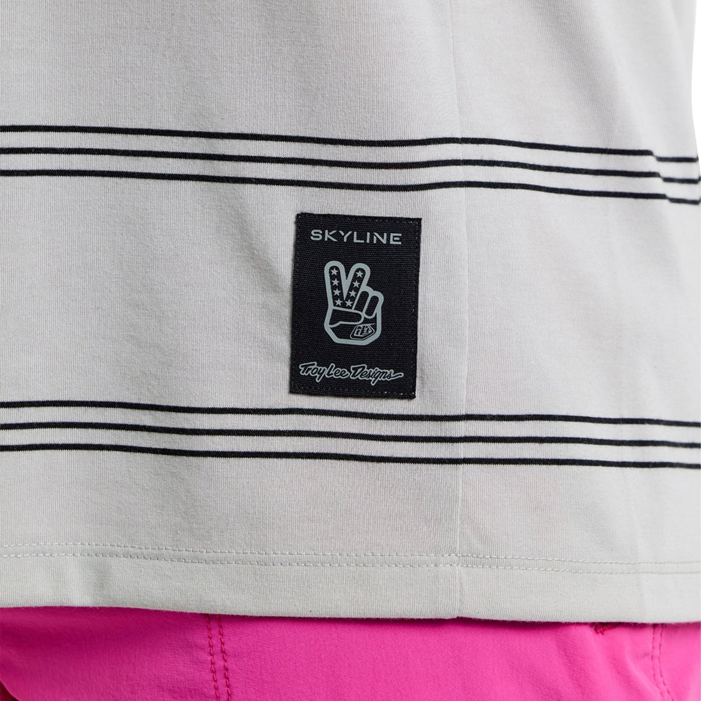 Skyline Short Sleeve Ride Tee Washed Out Limestone