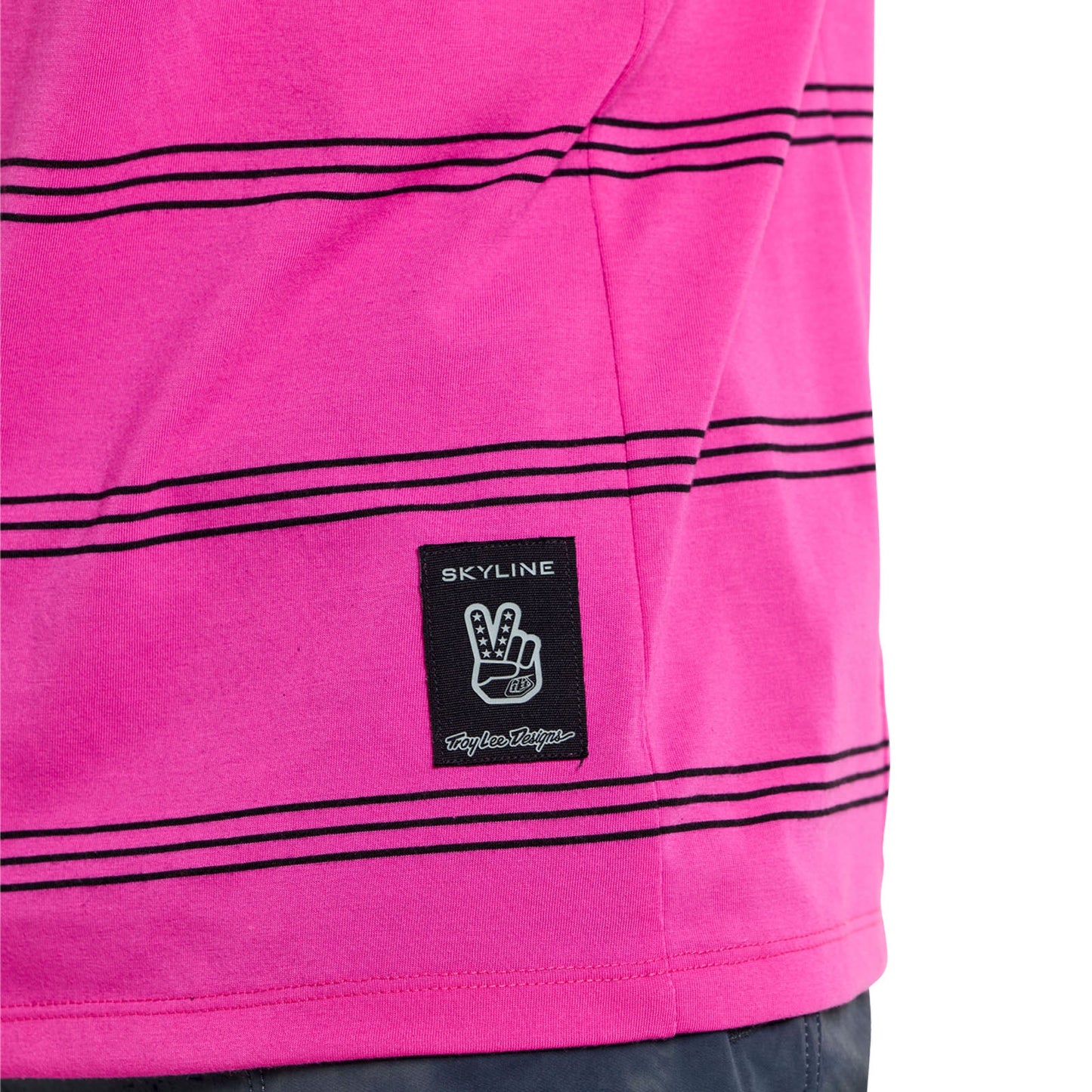 Skyline Short Sleeve Ride Tee Washed Out Party Pink