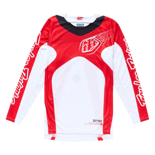 Maillot GP Pro Cadres Blanc / Rouge
