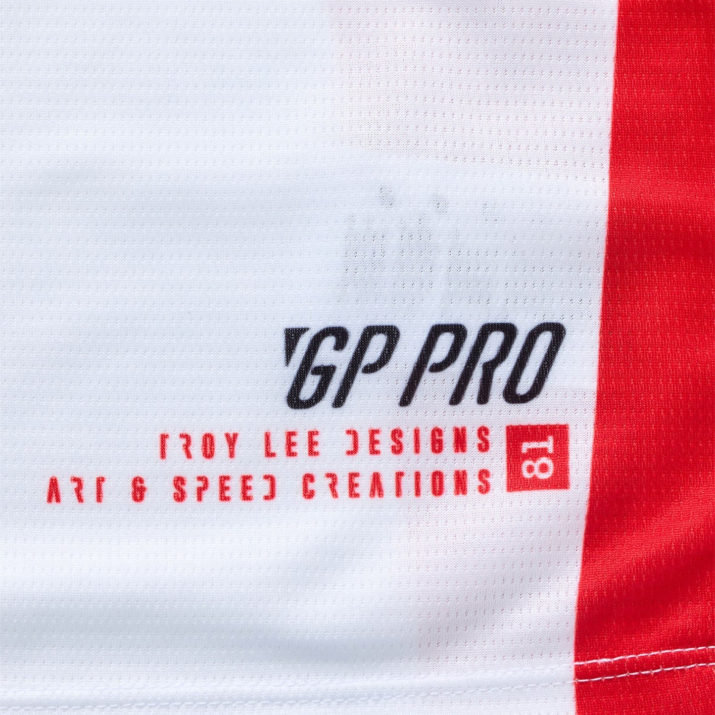 Maillot GP Pro Cadres Blanc / Rouge