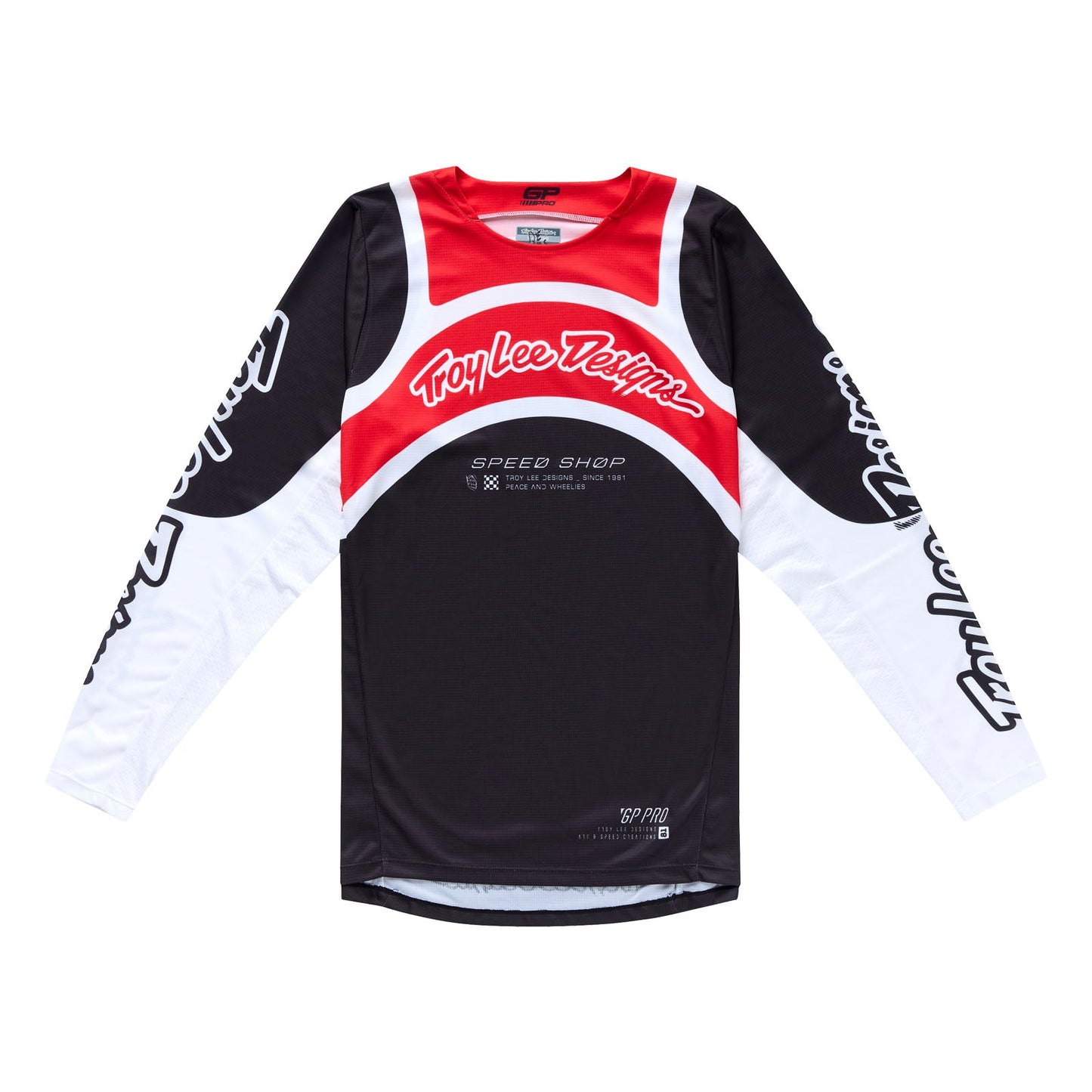 Maillot GP Pro Swerve Noir / Rouge