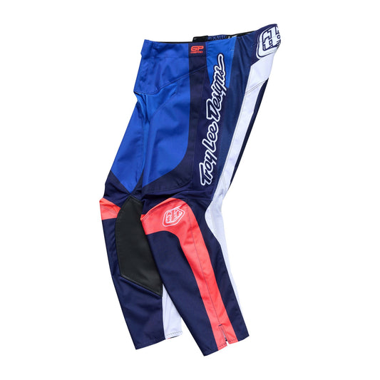 Montures de pantalon GP Pro bleu marine/blanc