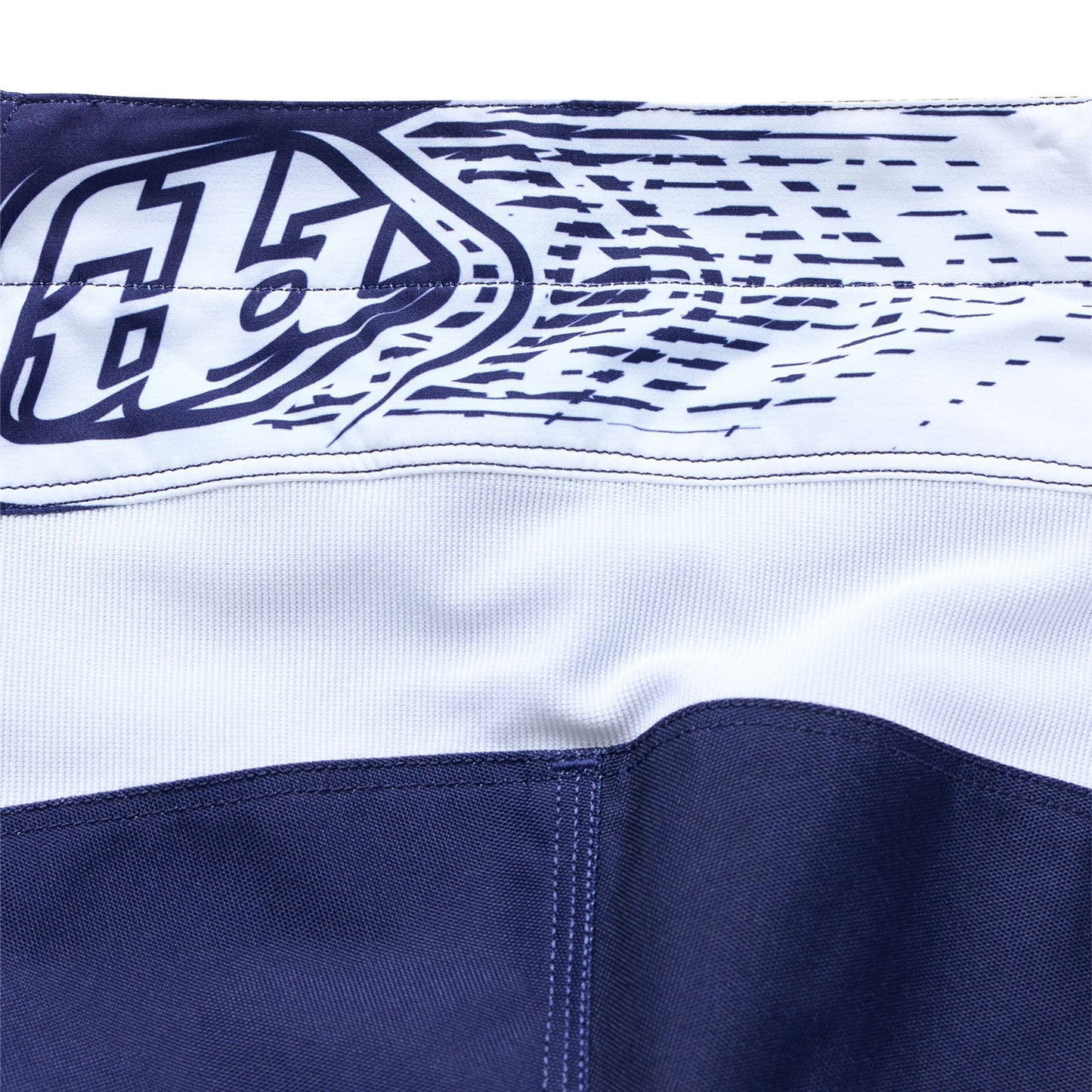 Montures de pantalon GP Pro bleu marine/blanc