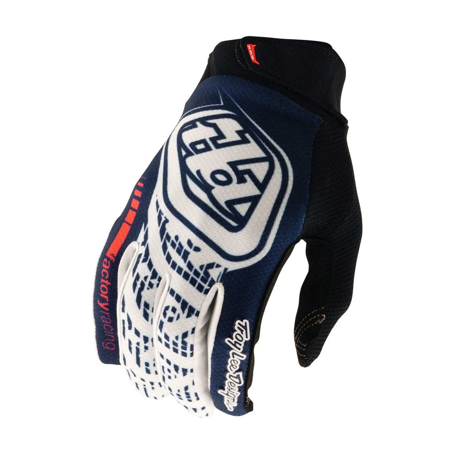 Montures de gants GP Pro bleu marine/blanc