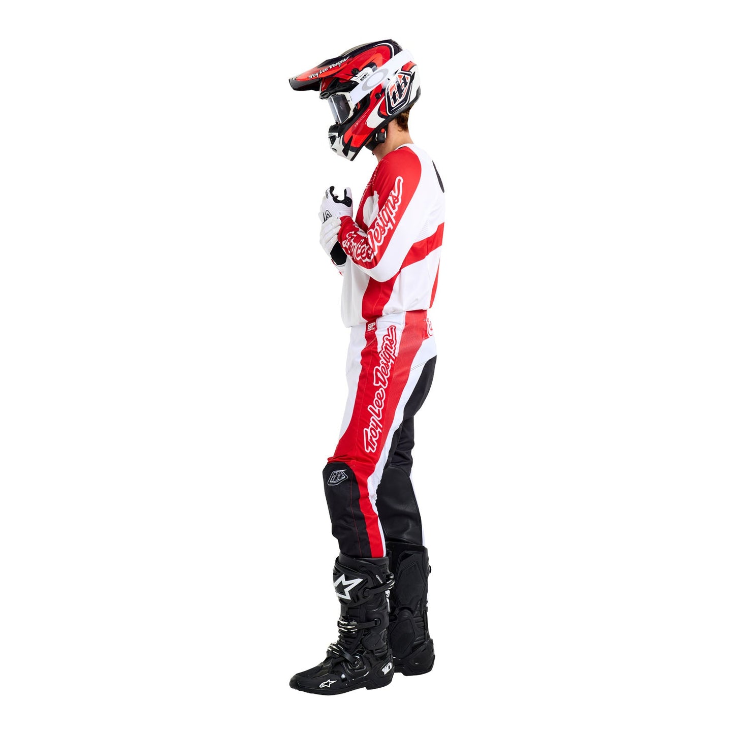 Maillot GP Pro Cadres Blanc / Rouge