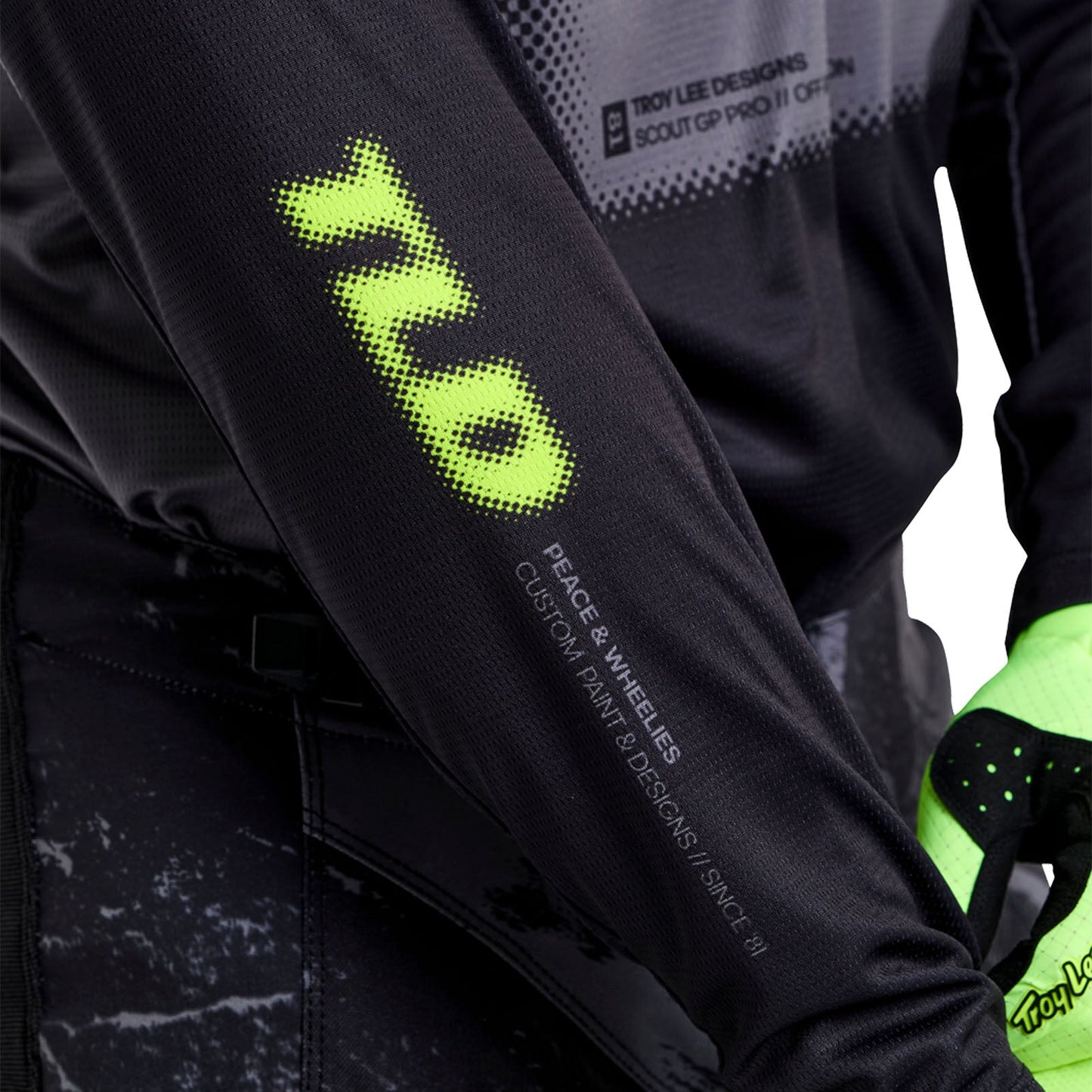 Maillot Scout GP Pro Fade Out Noir