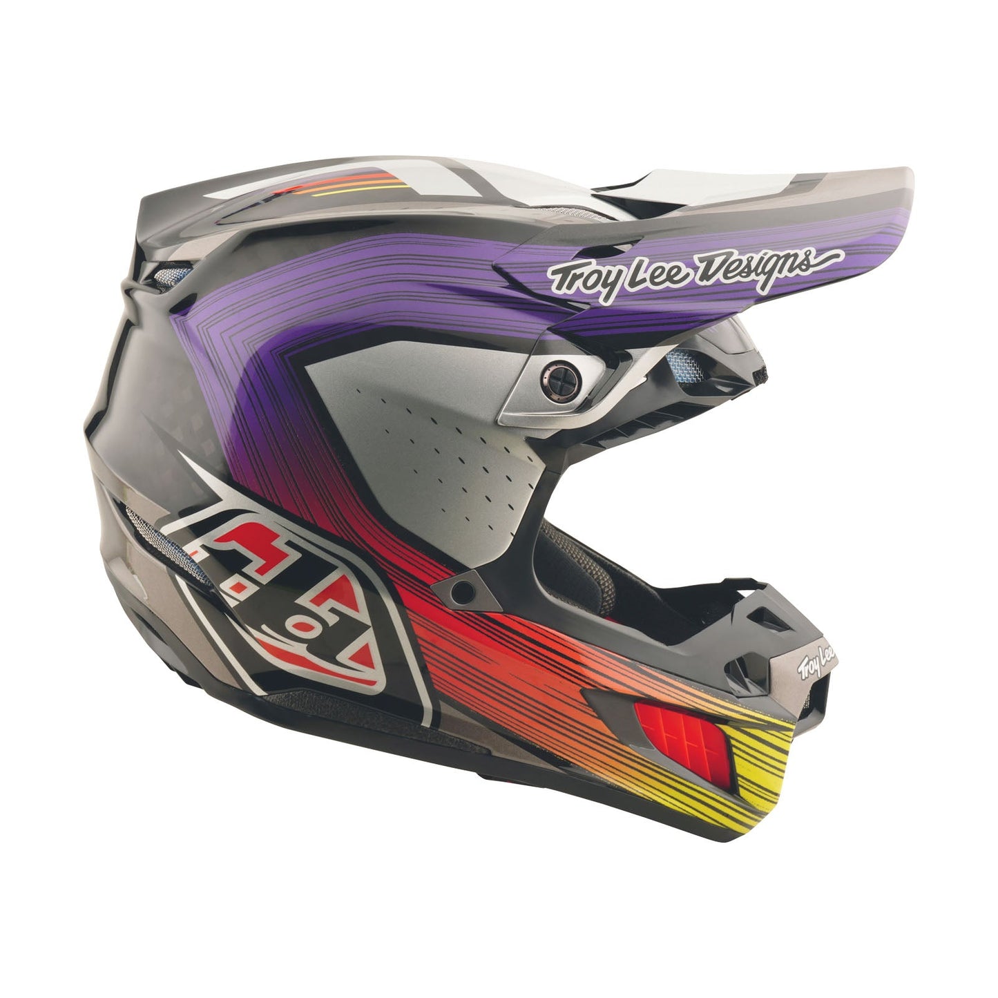 Bandes de casque SE5 Carbon noires/violettes