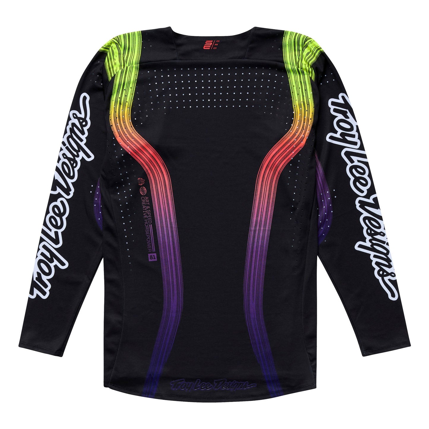 Maillot SE Pro à rayures noir/multicolore