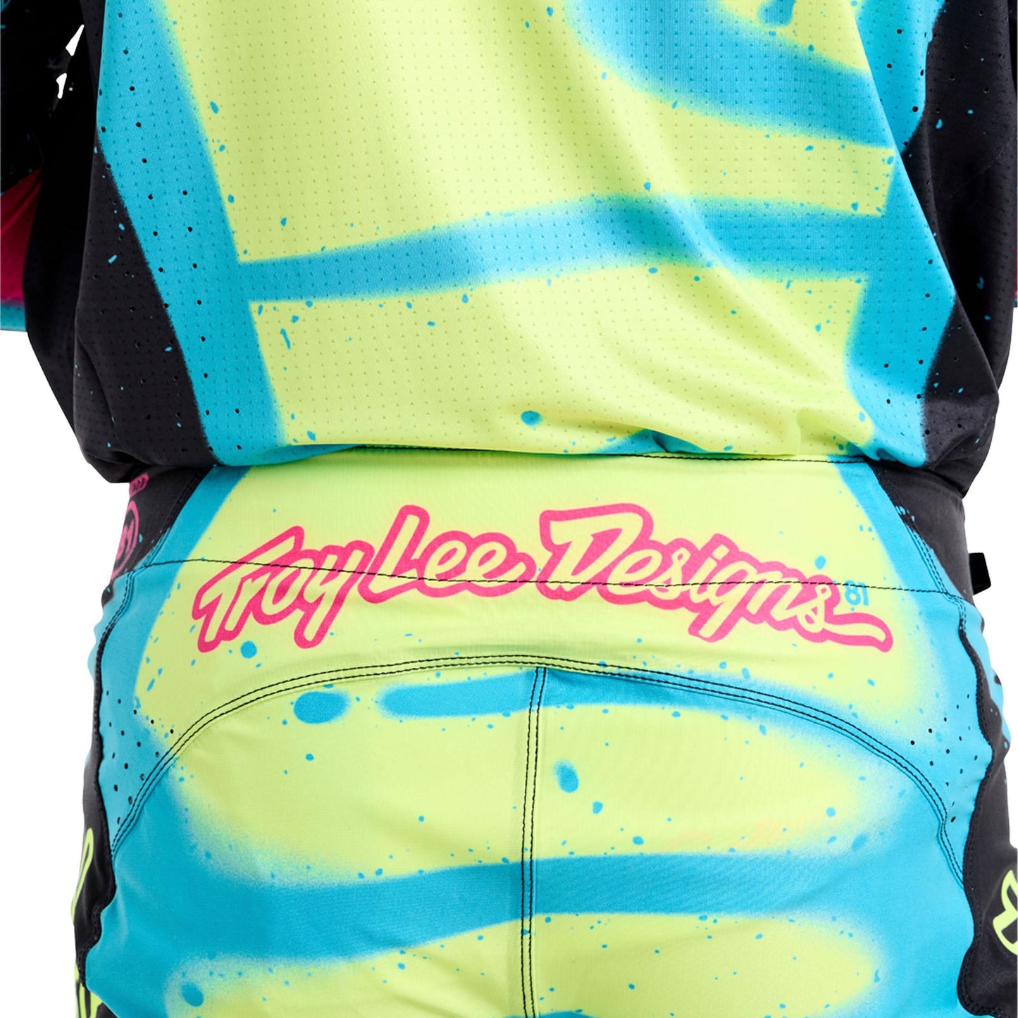 Pantalon SE Ultra Membrane Noir / Jaune Fluo