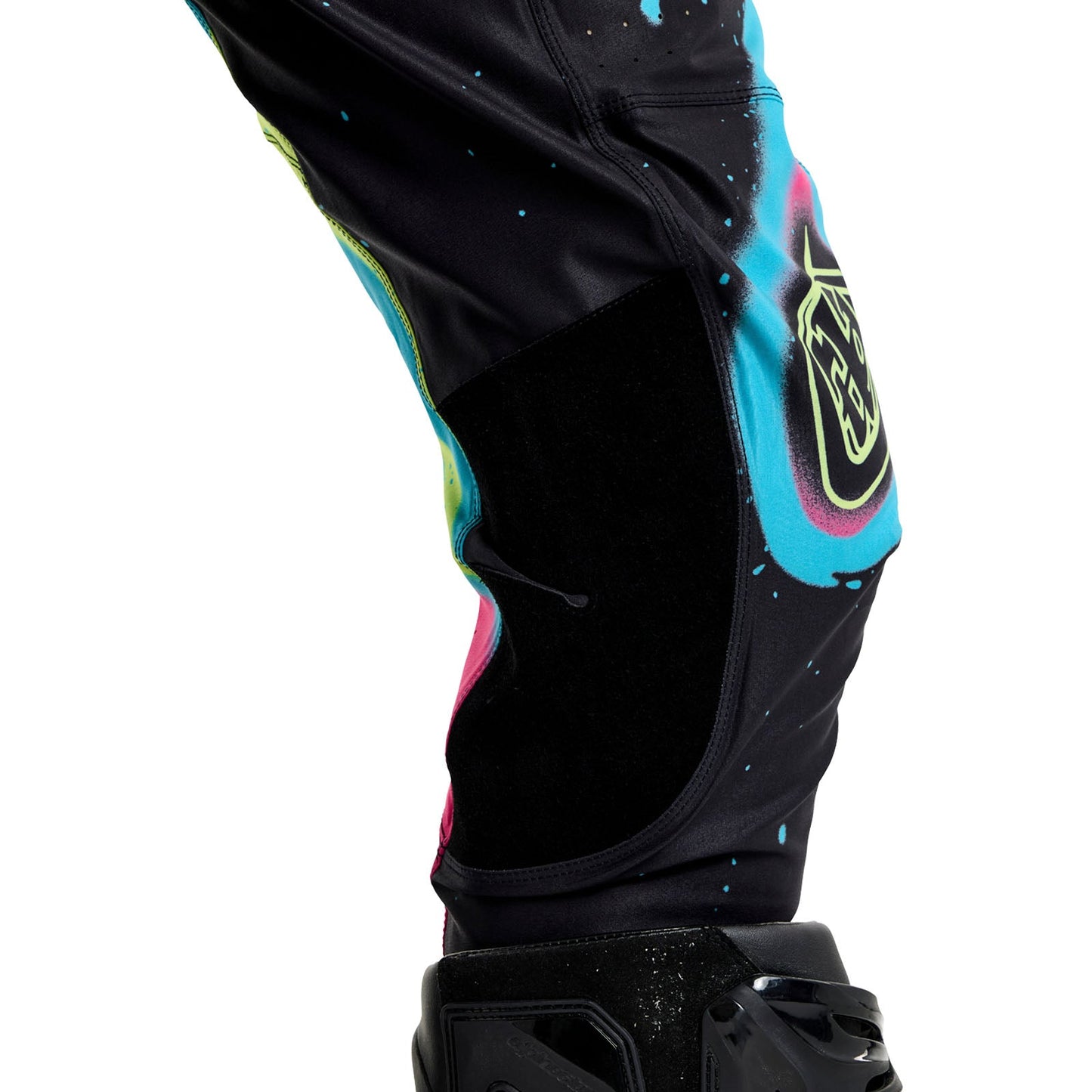 Pantalon SE Ultra Membrane Noir / Jaune Fluo