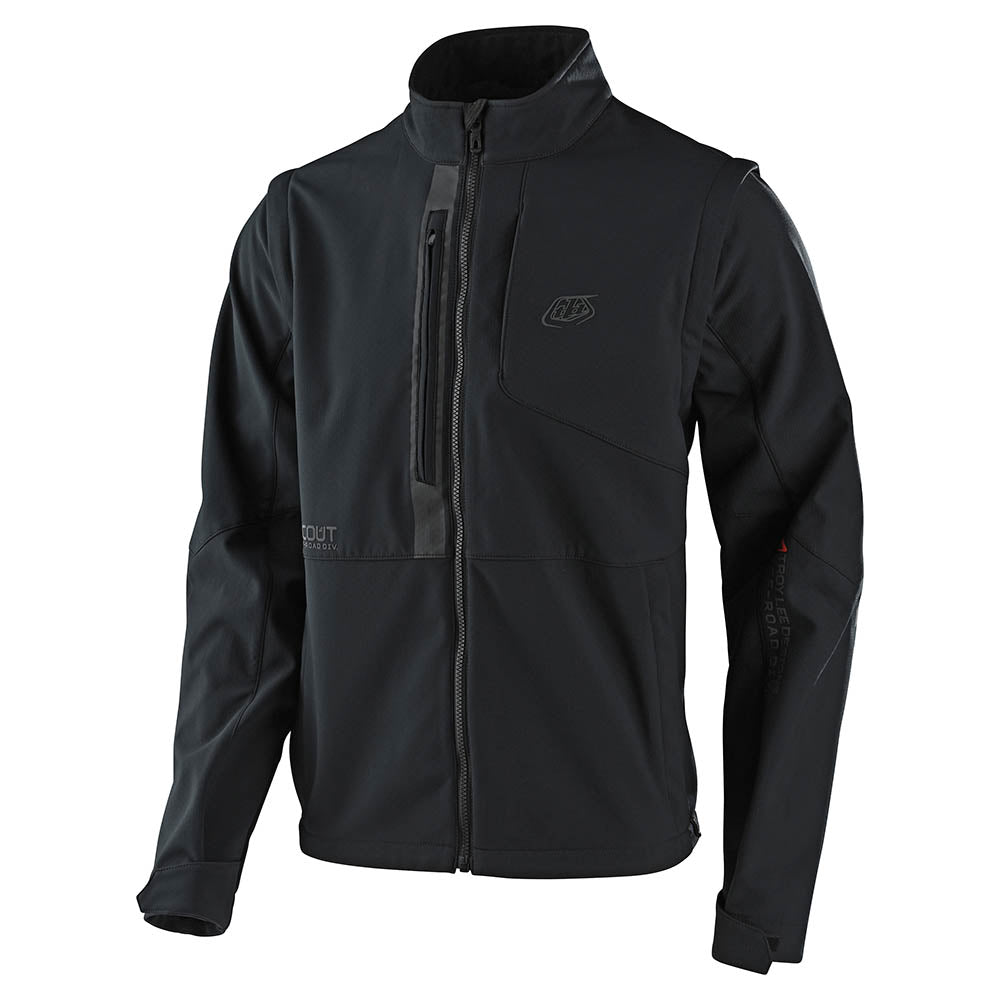 Veste tout-terrain Scout Softshell noire unie