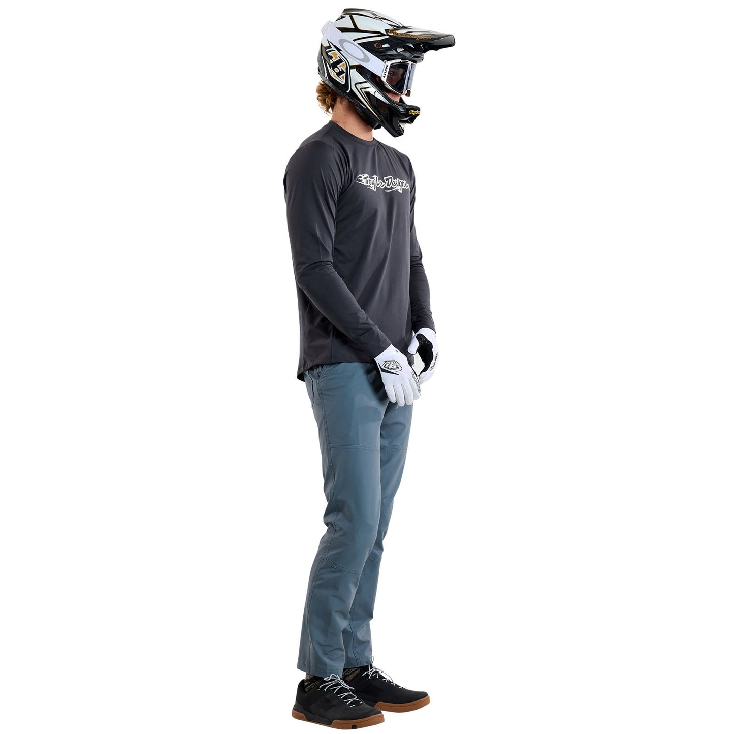 T-shirt à manches longues Ruckus Ride Burn Out Carbon