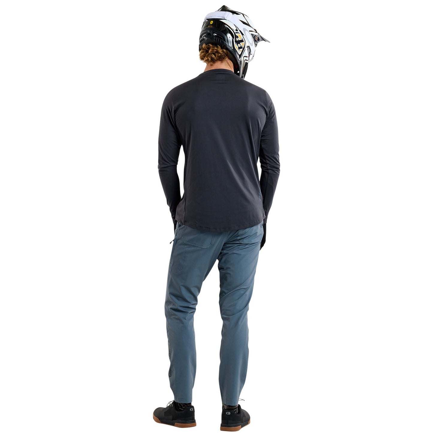 T-shirt à manches longues Ruckus Ride Burn Out Carbon