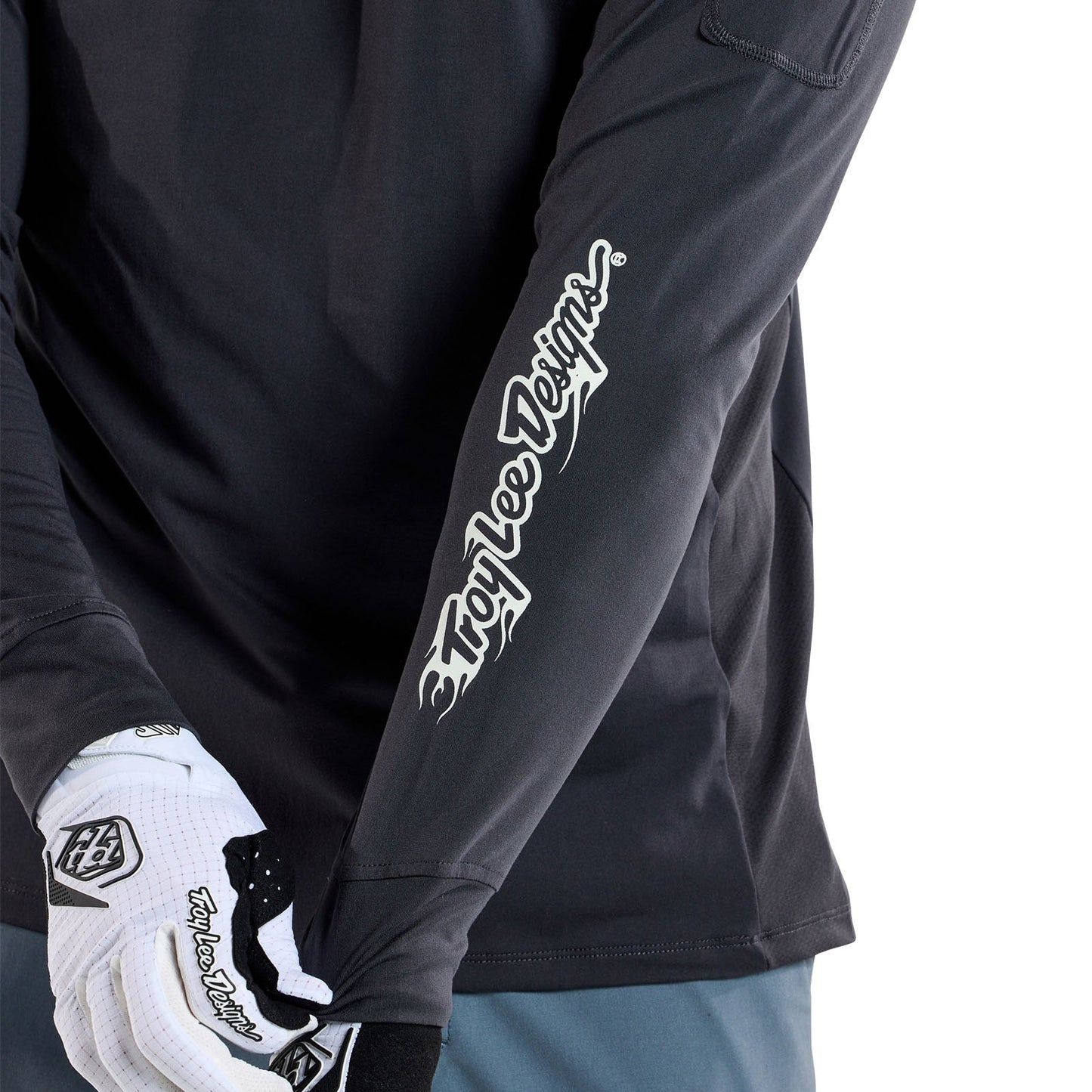 T-shirt à manches longues Ruckus Ride Burn Out Carbon