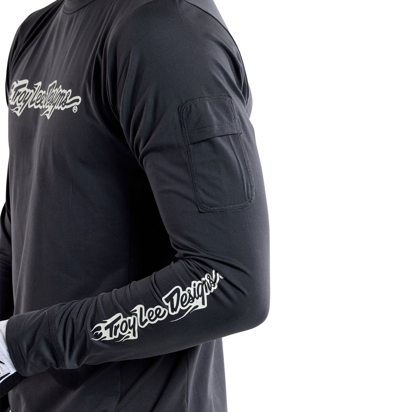 T-shirt à manches longues Ruckus Ride Burn Out Carbon