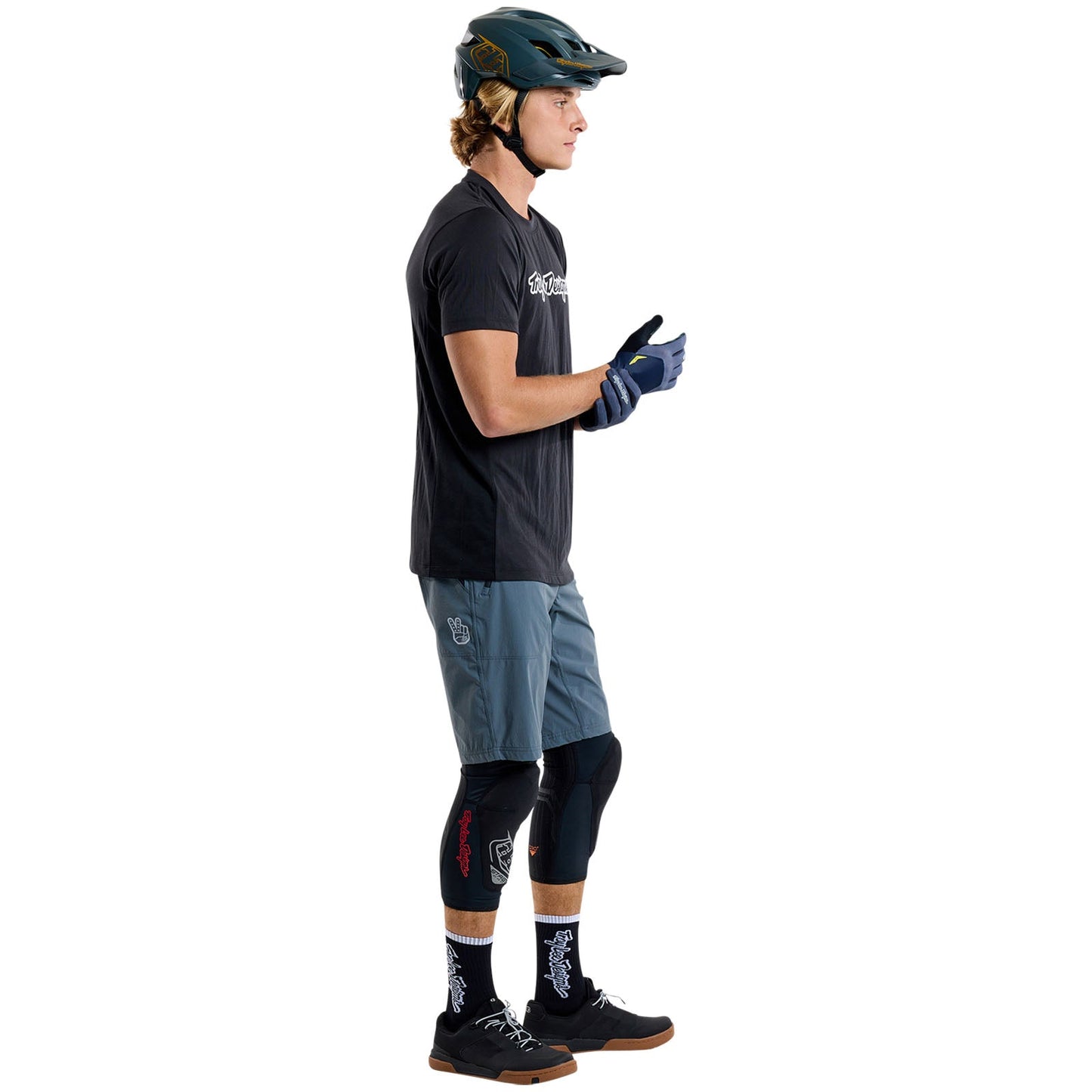 Skyline Short Sleeve Ride Tee Signature Black