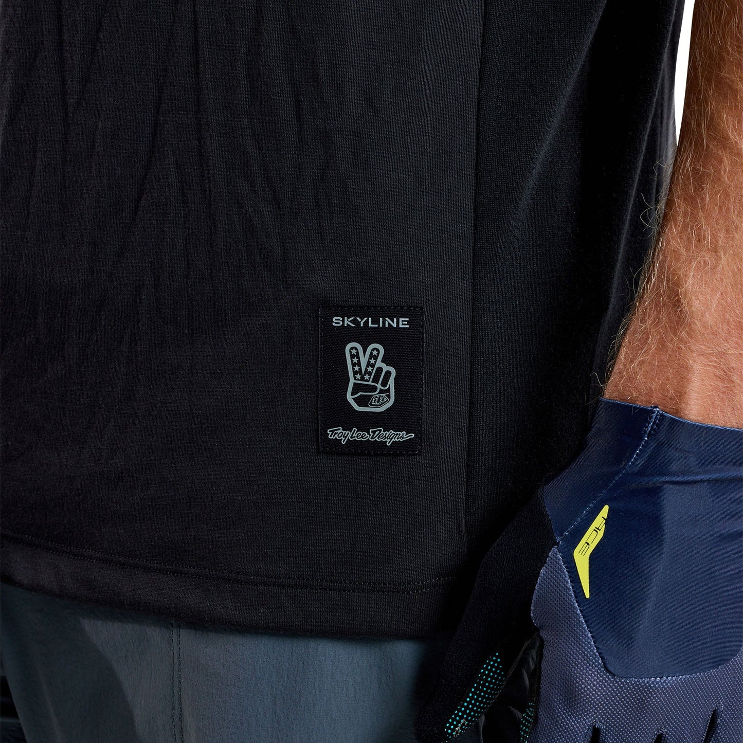 Skyline Short Sleeve Ride Tee Signature Black