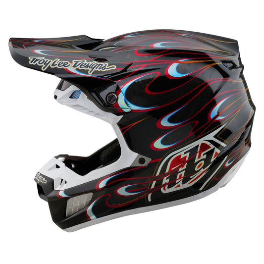 Casque SE5 Carbon Torched Noir / Rouge