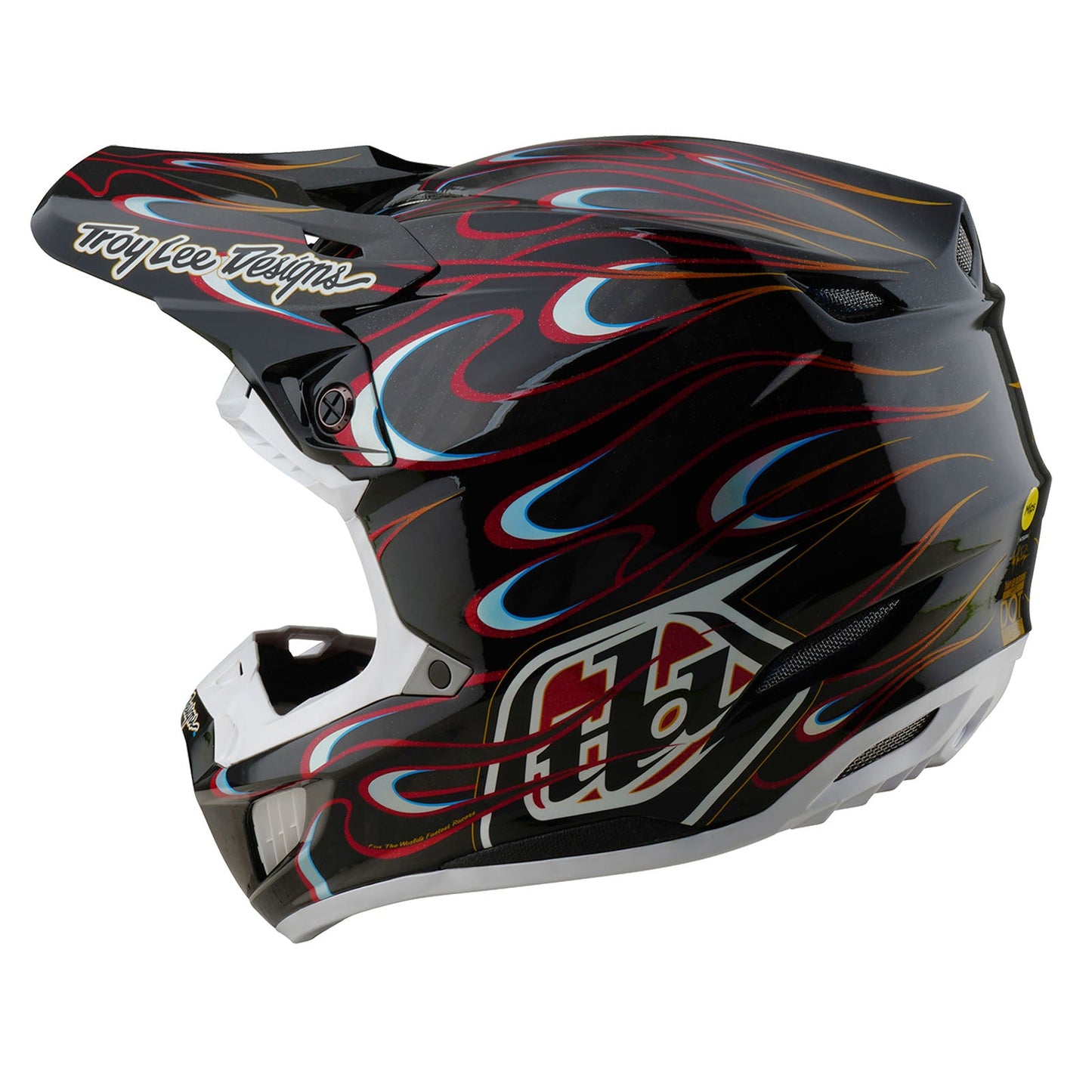 Casque SE5 Carbon Torched Noir / Rouge