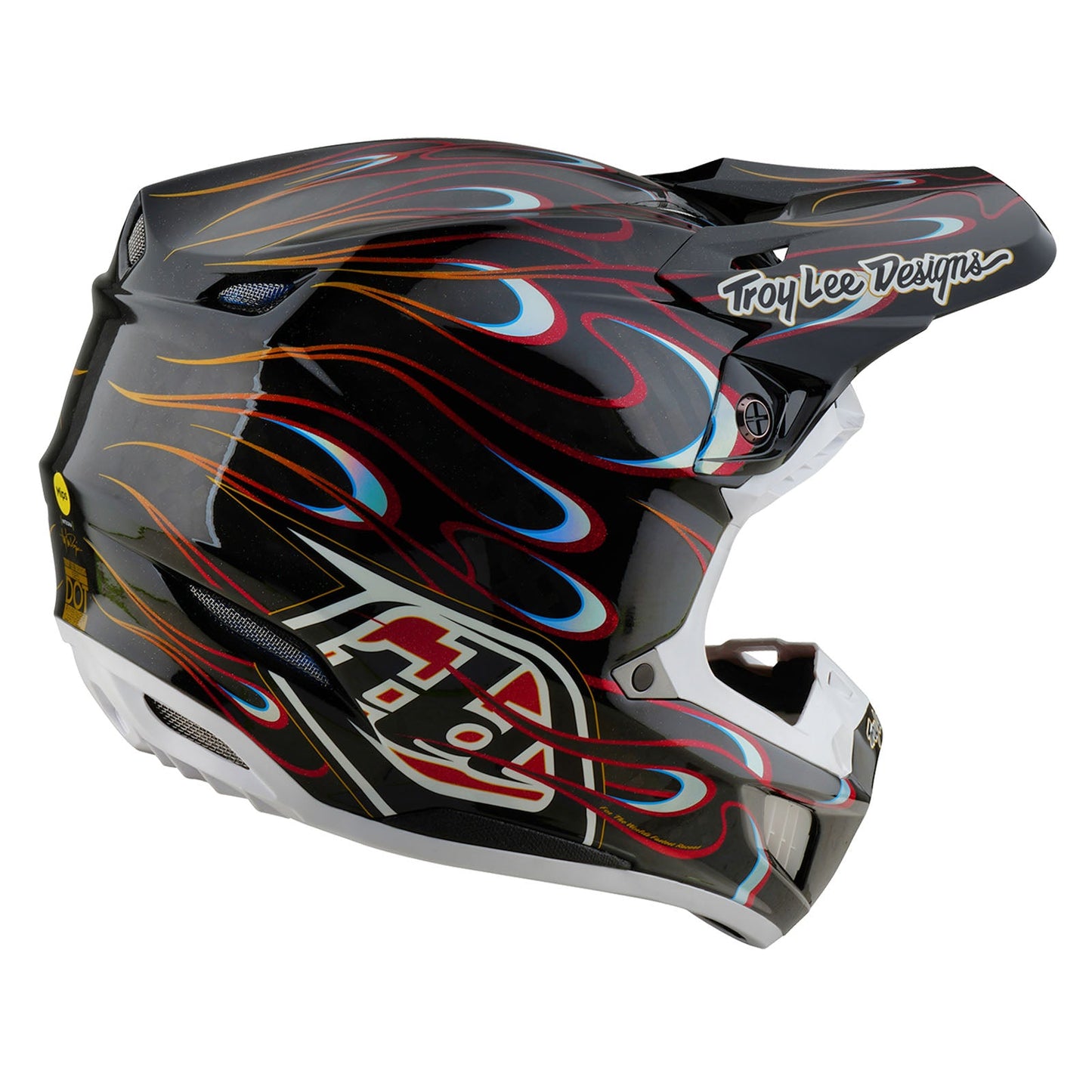 Casque SE5 Carbon Torched Noir / Rouge