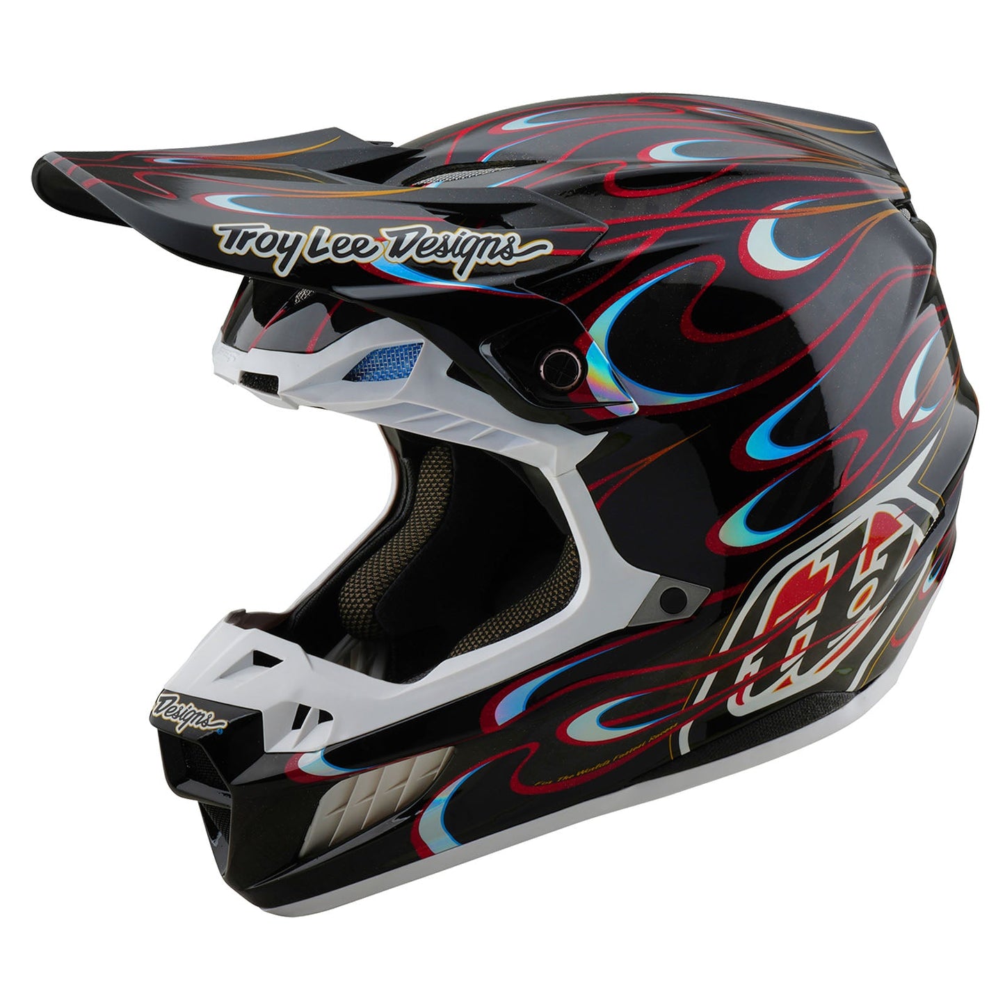 Casque SE5 Carbon Torched Noir / Rouge